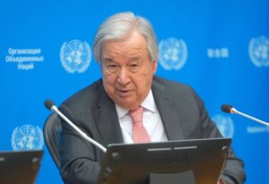 UN chief Guterres issues New Year message in&hellip;